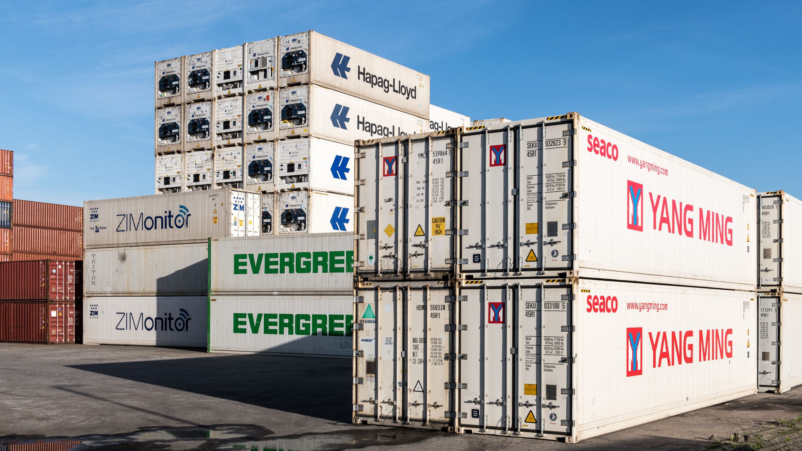 Contenedores refrigerados para mercancía con temperatura controlada